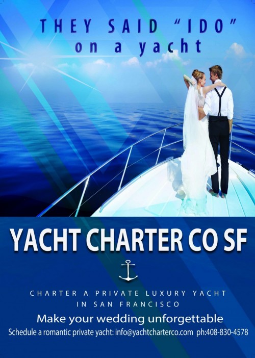 san francisco yacht charter sf wedding marriage proposal